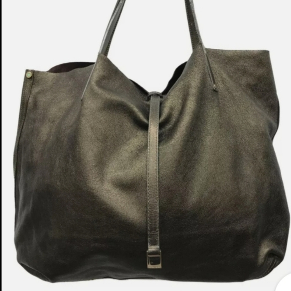 Tiffany & Co Boho Reversible Black Suede Handbag - Picture 5 of 14